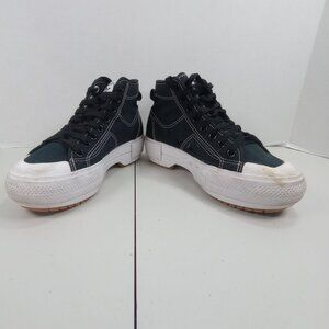Adidas x Tyshawn Pro Model Vulc Black White Skateboarding High Top Sneaker size8
